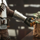 Baby and new daddy, courtesy of Hot Toys.